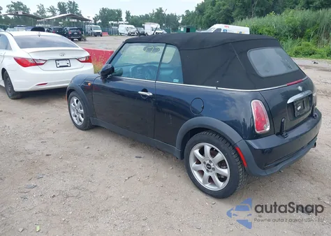 2008 Mini Cooper z USA, uszkodzony, nr VIN WMWRF33578TG18618